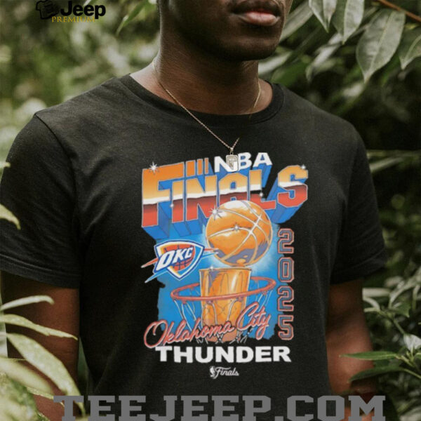 Oklahoma City Thunder NBA Finals 2025 retro shirt