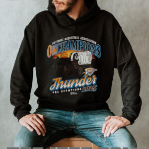 Oklahoma City Thunder NBA Finals National Basketball Champs vintage 2025 shirt