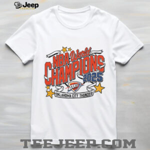 Oklahoma City Thunder NBA World Finals Champions 2025 vintage shirt