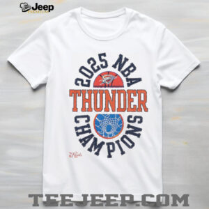 Oklahoma City Thunder Winner Basketball 2025 NBA Finals Champions shirt