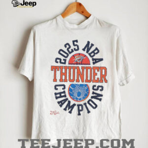 Oklahoma City Thunder Winner Basketball 2025 NBA Finals Champions shirt