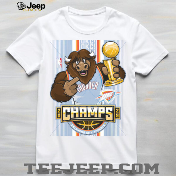 Oklahoma City Thunder’s victory in the 2025 NBA Finals Shirt