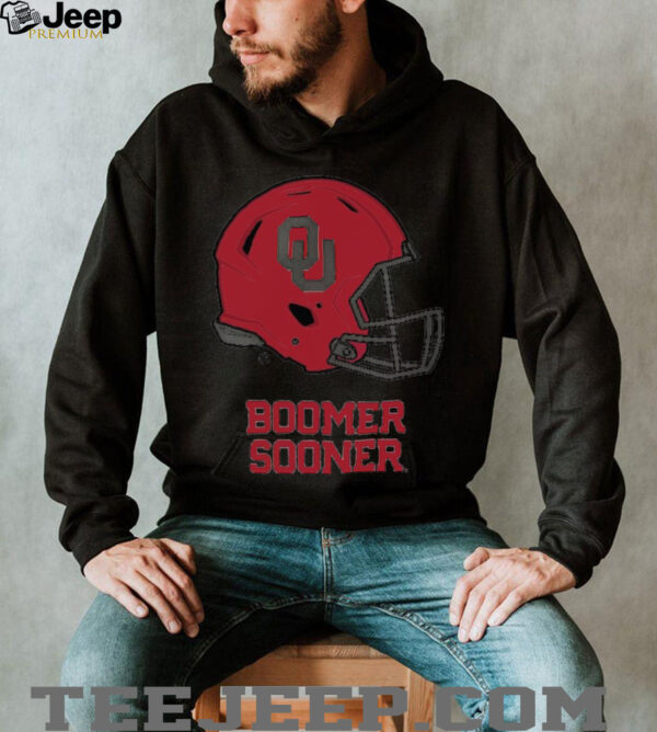 Oklahoma Sooners Infant Dripping Football Helmet T Shirt