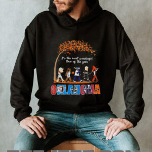 Oklahoma Sports Teams Mascot Abbey Road It’s The Most Wonderful Time Of The Year Shirt