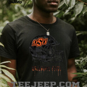 Oklahoma State Cowboys Infant Dripping Football T Shirt3