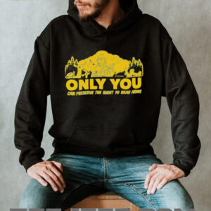 Only you can preserve the right to bear arms Smokey bear retro shirt4