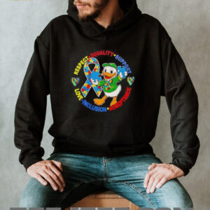 Oregon Ducks Autism Awareness Respect Euqality Support Love Inclusion Acceptance shirt4