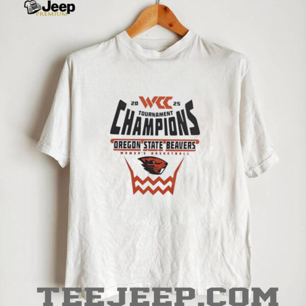 Oregon State Beavers WCC Womens Basketball Conference Tournament Champions 2025 shirt