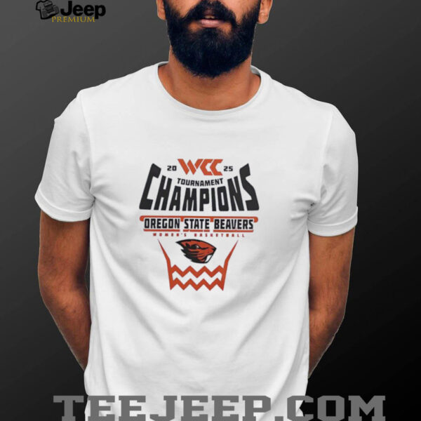 Oregon State Beavers WCC Womens Basketball Conference Tournament Champions 2025 shirt