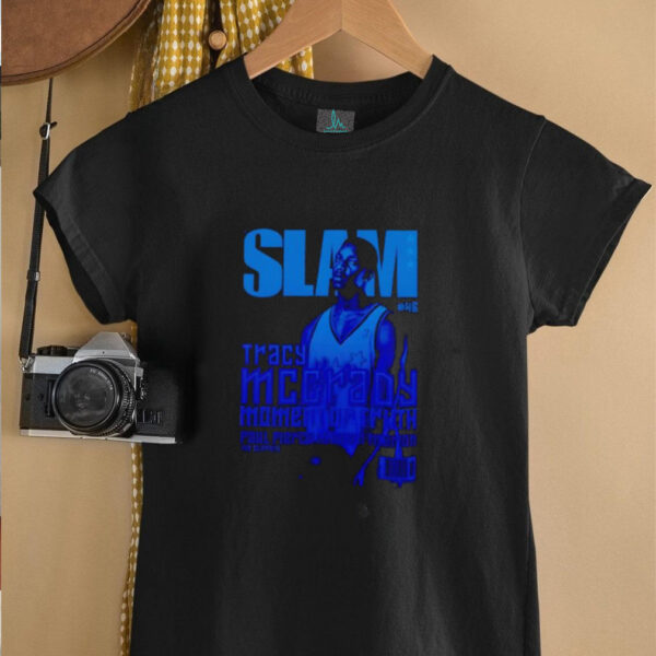 Orlando Magic Tracy McGrady Black SLAM Gradient shirt