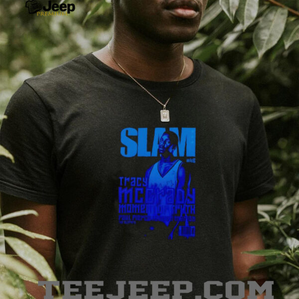 Orlando Magic Tracy McGrady Black SLAM Gradient shirt