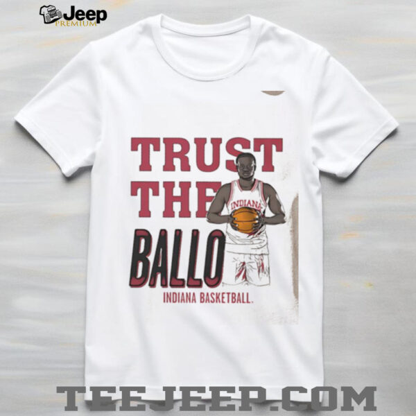 Oumar Ballo Trust the Ballo Indiana basketball shirt