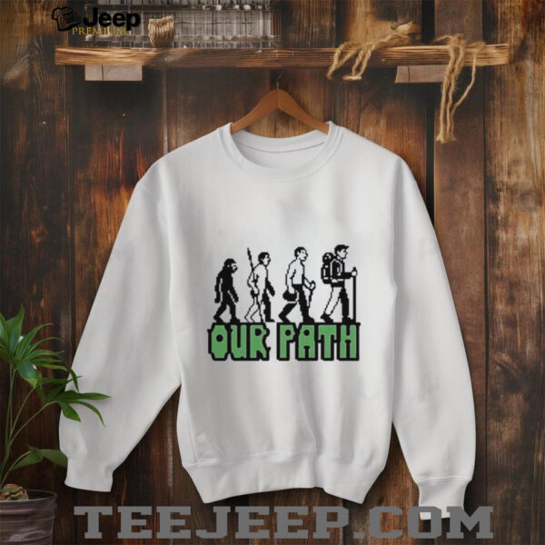 Our path evolution shirt