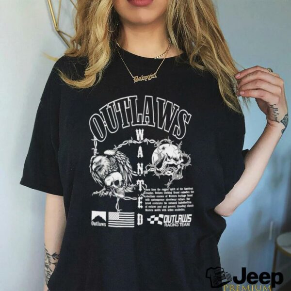 Outlaws Barbed wire Skull Tee