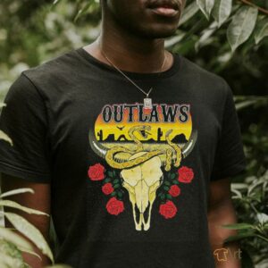 Outlaws Colby Skull Shirt0