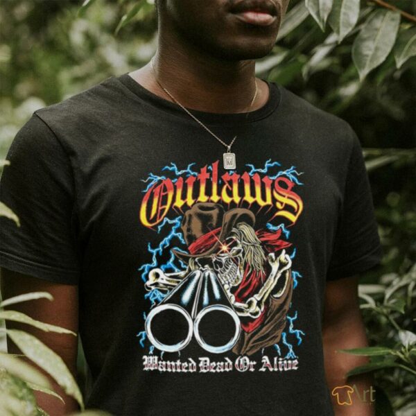 Outlaws Lightning Cowboy Shirt