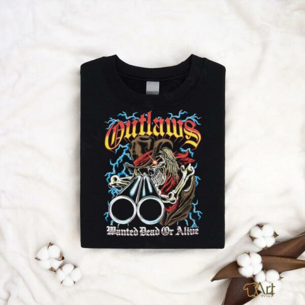 Outlaws Lightning Cowboy Shirt