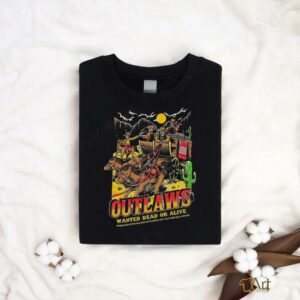 Outlaws Wanted Dead Or Alive T Shirts