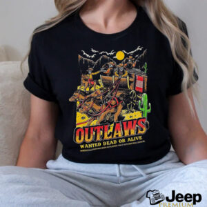 Outlaws Wanted Dead Or Alive T Shirts2