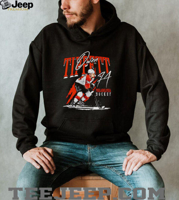 Owen Tippett Philadelphia hockey player name shirt