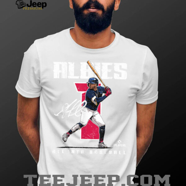 Ozzie Albies  Atlanta MLB Baseball Players MLBOAL204M T Shirt