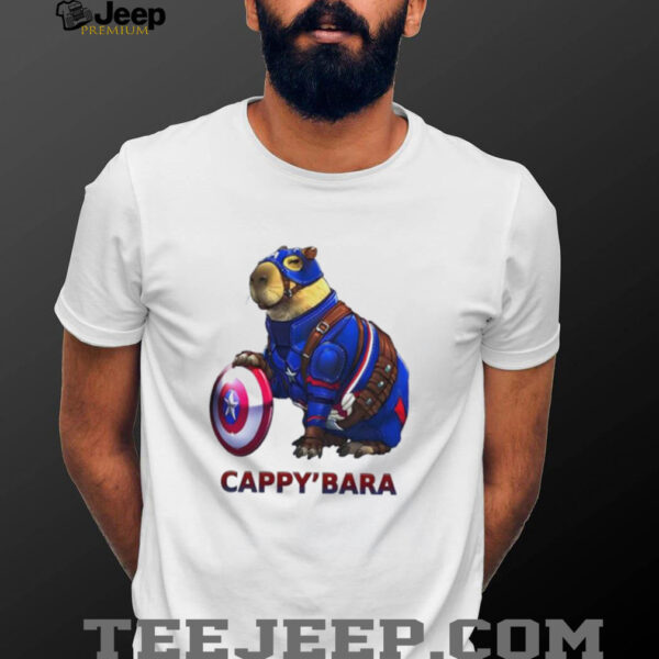 Capybara Captainbara Funny Cappy’bara shirt