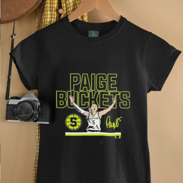 Paige Bueckers Buckets Stripe T shirts