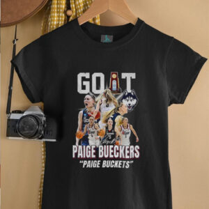 Paige Bueckers Paige Buckers Uconn Huskies Goat NCAA women’s basketball signature shirt