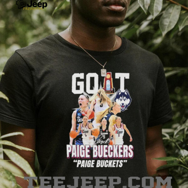 Paige Bueckers Uconn Huskies Goat NCAA Women’s Basketball T shirts