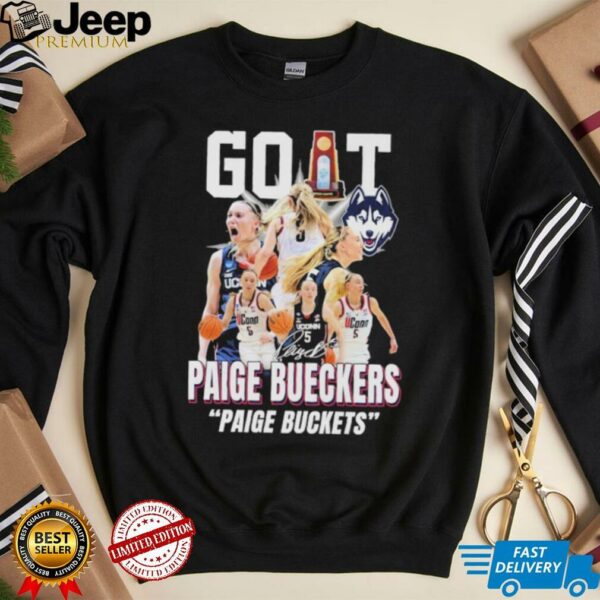 Paige Bueckers Uconn Huskies Goat NCAA Women’s Basketball T shirts
