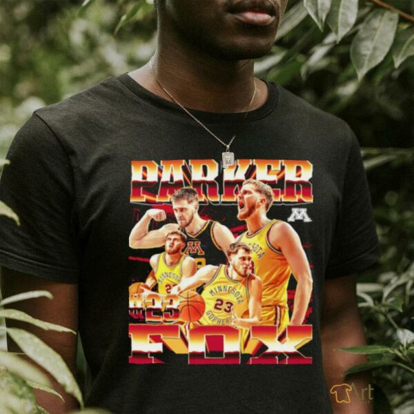 Parker Fox Minnesota Golden Gophers player collage shirt