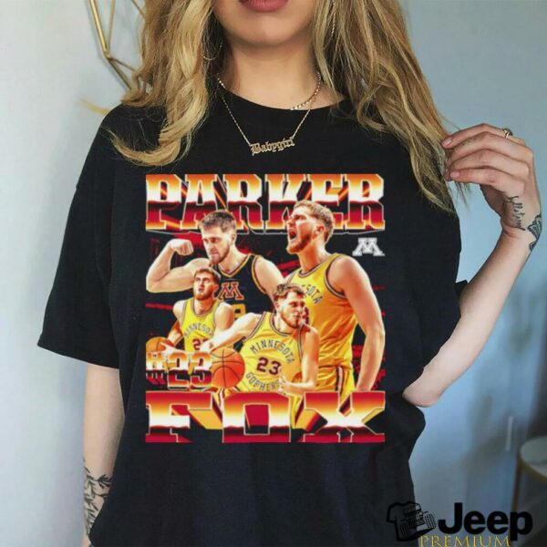 Parker Fox Minnesota Golden Gophers player collage shirt