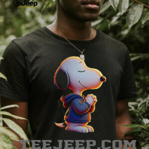 Peanuts Snoopy praying shirt
