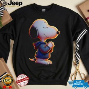 Peanuts Snoopy praying shirt