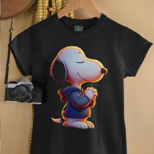 Peanuts Snoopy praying shirt2