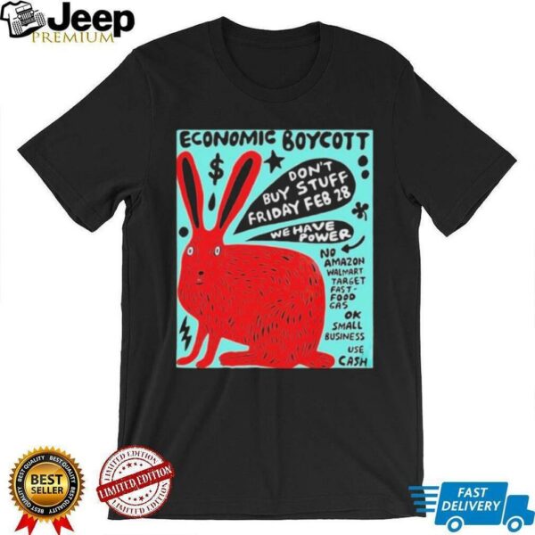 Pearl Jam Ten Club Economic Boycott Economic Blackout On February 28 2025 T shirts