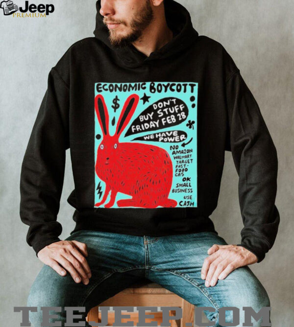 Pearl Jam Ten Club Economic Boycott Economic Blackout On February 28 2025 T shirts