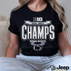 Penn State Nittany Lions 2025 Big Ten Wrestling Dual Meet Champions T Shirts2