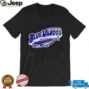 Pensacola Blue Wahoos Baseball Team Logo Classic Pink Design shirt1
