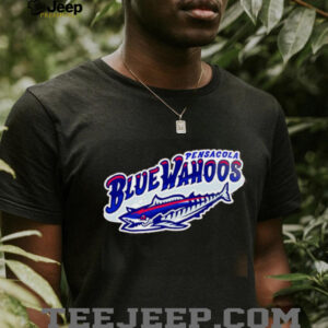 Pensacola Blue Wahoos Baseball Team Logo Classic Pink Design shirt3