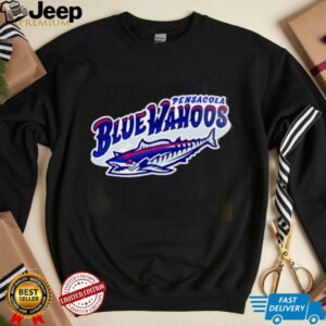 Pensacola Blue Wahoos Baseball Team Logo Classic Pink Design shirt5