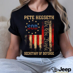 Pete Hegseth Secretary Of Defense Trump MAGA Supporters T Shirt