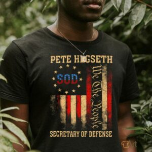 Pete Hegseth Secretary Of Defense Trump MAGA Supporters T Shirt