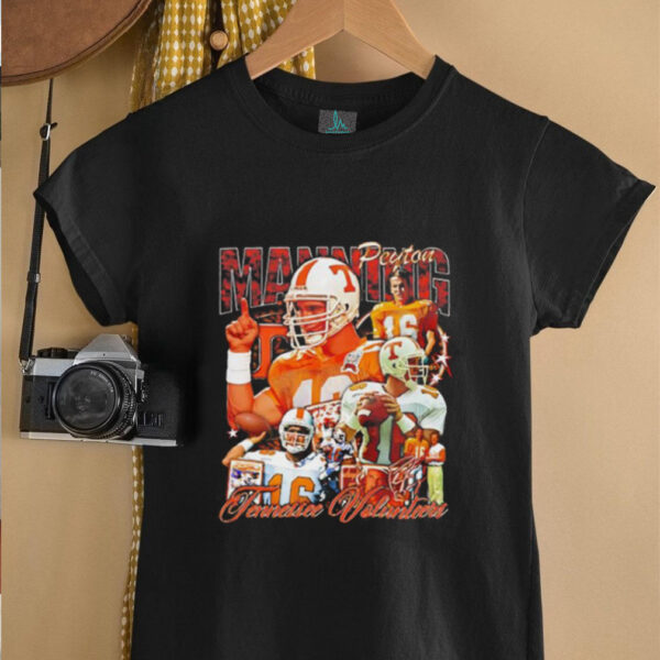 Peyton Manning Tennessee Vols football retro bootleg unisex t shirt