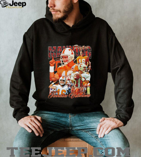 Peyton Manning Tennessee Vols football retro bootleg unisex t shirt