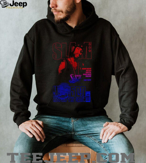 Philadelphia 76ers Allen Iverson SLAM Gradient shirt