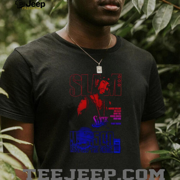Philadelphia 76ers Allen Iverson SLAM Gradient shirt