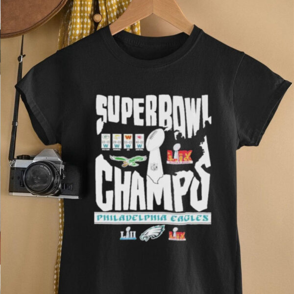Philadelphia Eagles 2024 Super Bowl Champs Proud Fan shirt