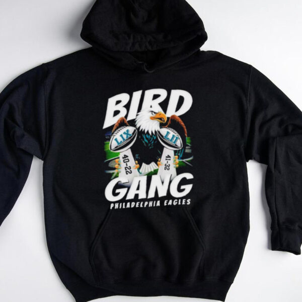 Philadelphia Eagles bird gang 40 22 41 32 score shirt