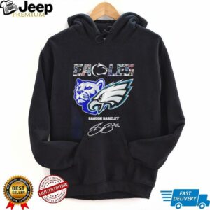 Philadelphia Eagles x Penn State Nittany Lions Saquon Barkley signature shirt4